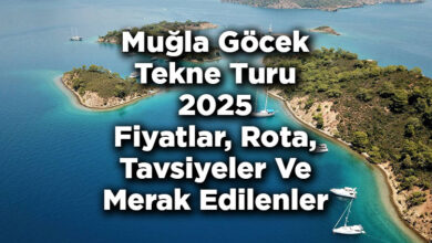 Muğla Göcek Tekne Turu 2025 Fiyatları – Göcek Tekne Turu: Rota – Tavsiyeler – Merak Edilenler