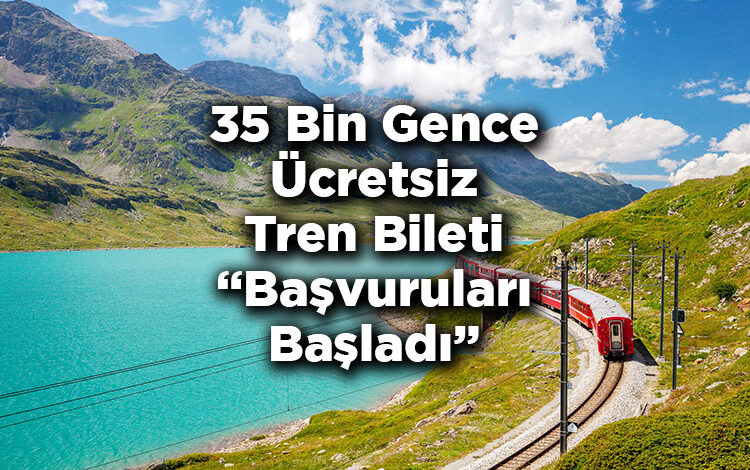 35 Bin Gence Ücretsiz Tren Bileti Başvuruları Başladı! DiscoverEU Başvurusu Nasıl Yapılır?