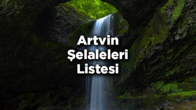 Artvin Şelaleleri Listesi – Artvin'de Gezilecek Şelaleler