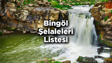 Bingöl Şelaleleri Listesi – Bingöl'de Gezilecek Şelaleler