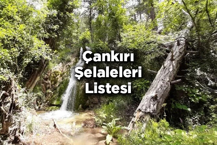 Çankırı Şelaleleri Listesi – Çankırı'da Gezilecek Şelaleler