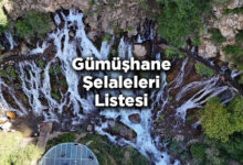 Gümüşhane Şelaleleri Listesi - Gümüşhane'de Gezilecek Şelaleler