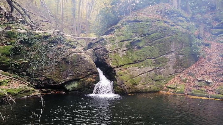 Kuzuludere Şelalesi - Cennet Şelalesi