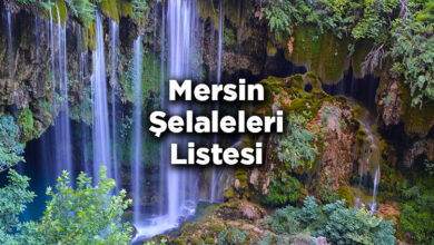 Mersin Şelaleleri Listesi – Mersin'de Gezilecek Şelaleler