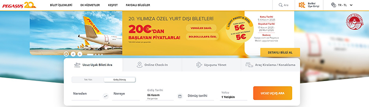Pegasus Hava Yolları Ucuz Uçak Bileti Kampanyası Tarihleri Ve Seyahat Dönemleri