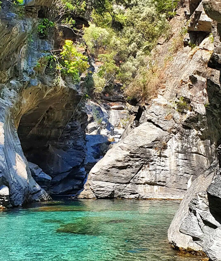 Şahindere Şelalesi - Şahindere Kanyonu