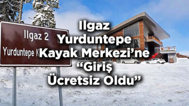 Ilgaz Yurduntepe Kayak Merkezi'ne Giriş Ücretsiz Oldu