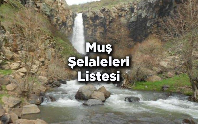Muş Şelaleleri Listesi – Muş'ta Gezilecek Şelaleler