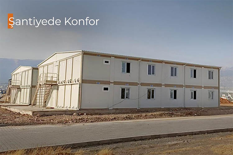 Dev İnşaat Projeleri Daha Temel AtılmadanBaşlıyor: Karmod Şantiye Yapıları Hız Kazandırıyor